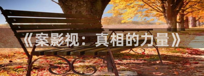 丝瓜视频性生活：《案影视：真相的力量》